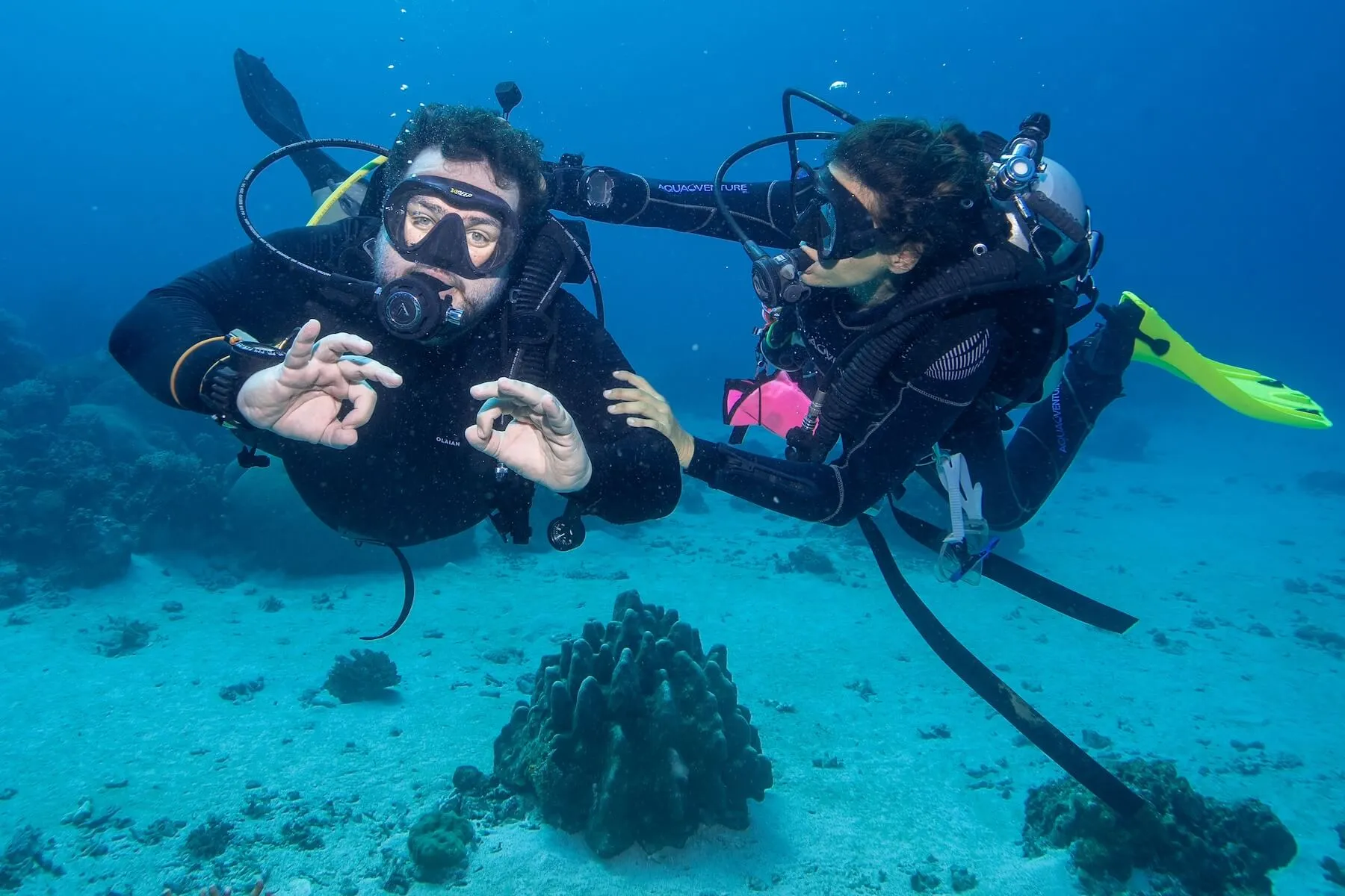 First Dive on Siquijor Reef with Vibrations