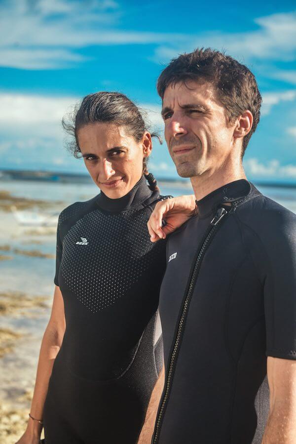 Fundadores de Vibrations Dive Center