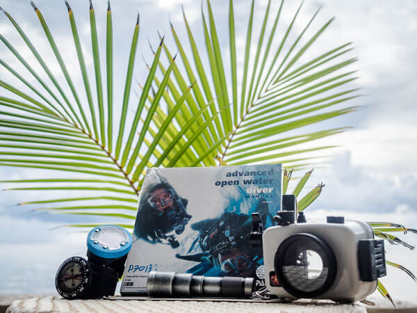 material oficial PADI Advanced Open Water
