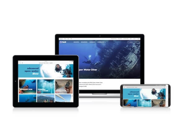 PADI e-learning Advanced Open Water Diver