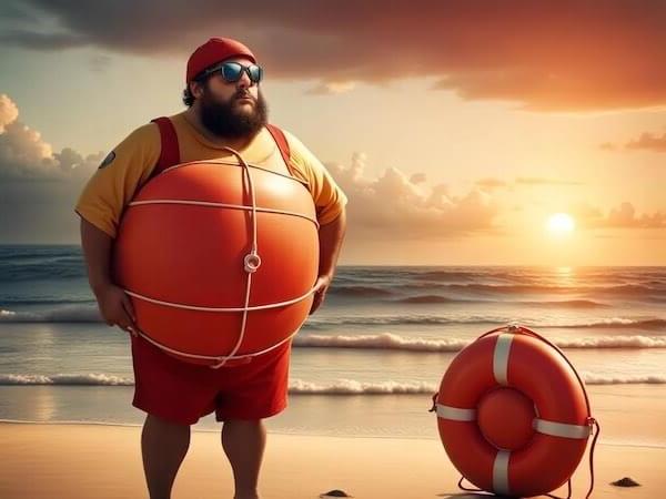 Lifeguard on the watch.